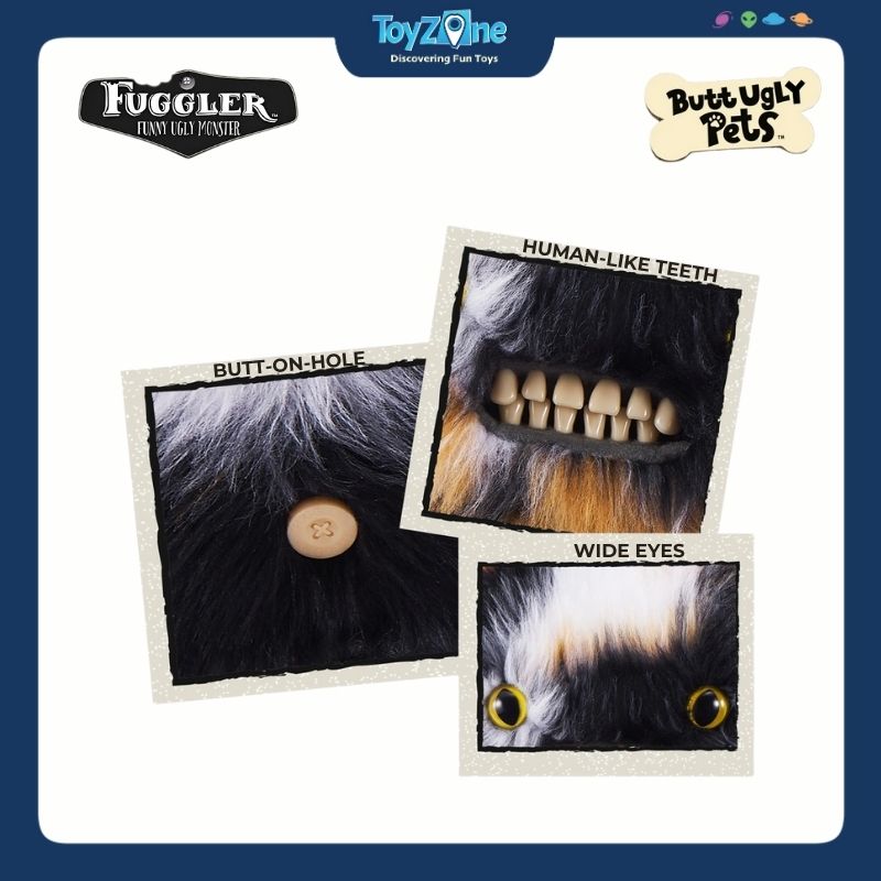 Mô hình đồ chơi sưu tầm Fuggler Butt Ugly Pets 9inch ZURU TOYS