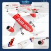 Mô hình máy bay Air India Airbus A350 47cm lắp ráp có đèn Everfly