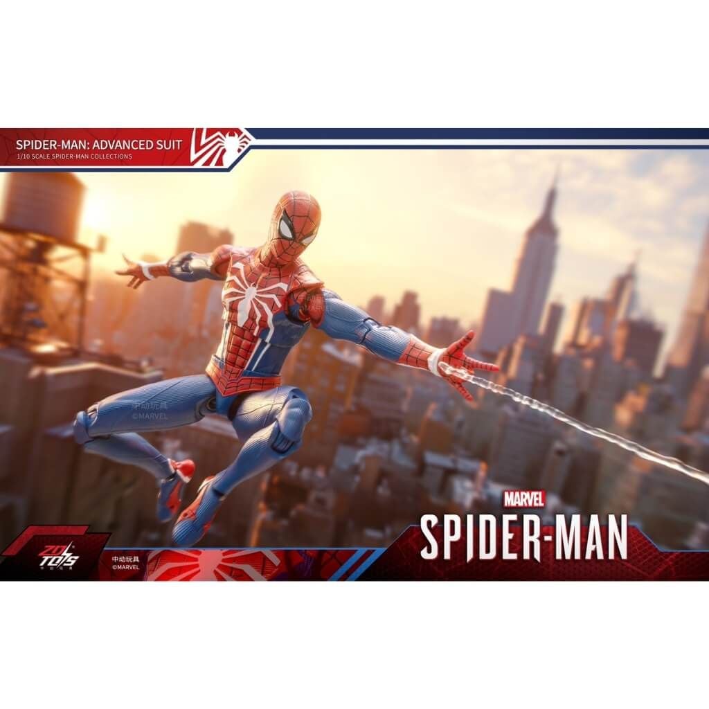 Mô hình Người Nhện Spider Man Advanced Suit 1:10 ZDTOYS