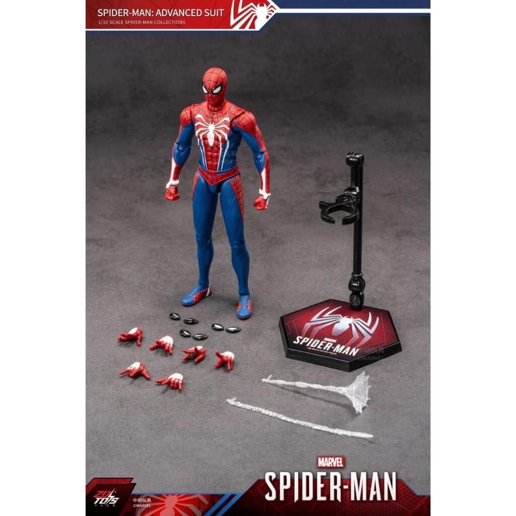 Mô hình Người Nhện Spider Man Advanced Suit 1:10 ZDTOYS