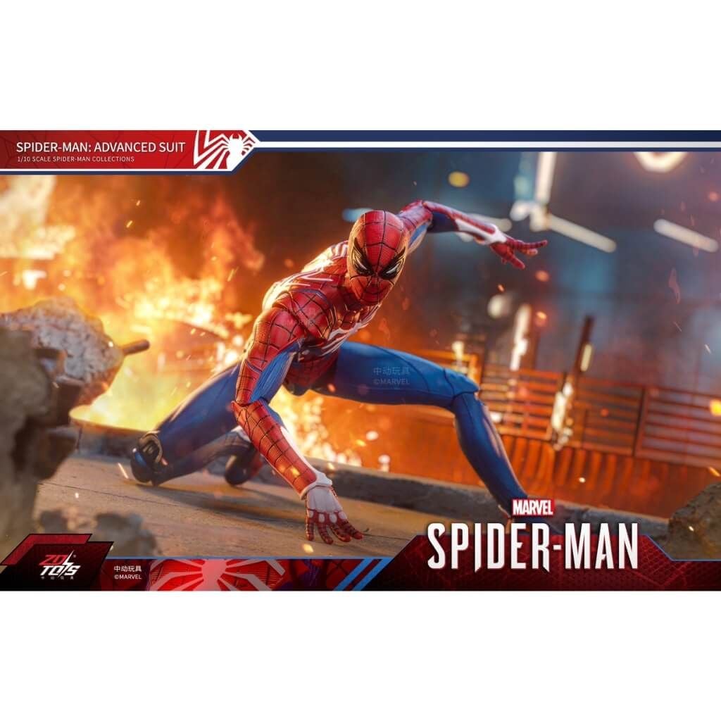 Mô hình Người Nhện Spider Man Advanced Suit 1:10 ZDTOYS