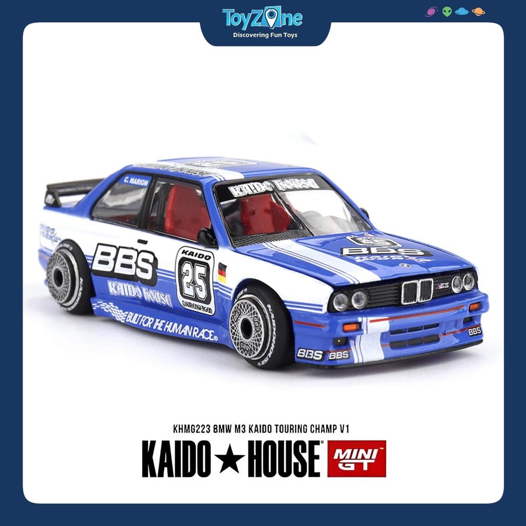 Mô hình xe BMW M3 ( E30 ) 1:64 KAIDO HOUSE x MiniGT