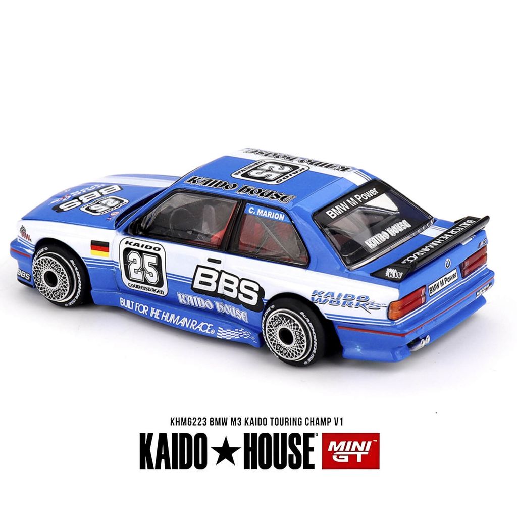 Mô hình xe BMW M3 ( E30 ) 1:64 KAIDO HOUSE x MiniGT