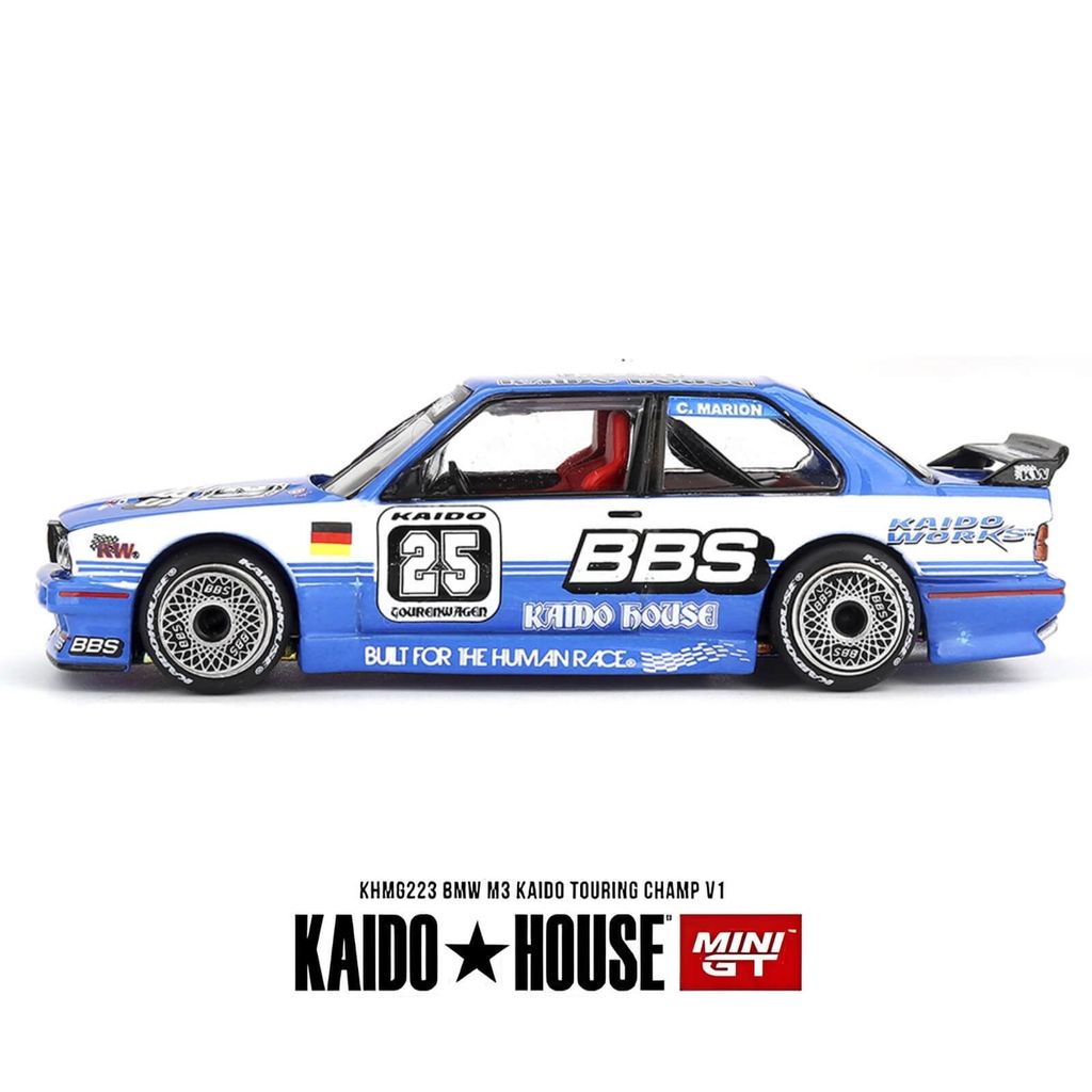 Mô hình xe BMW M3 ( E30 ) 1:64 KAIDO HOUSE x MiniGT