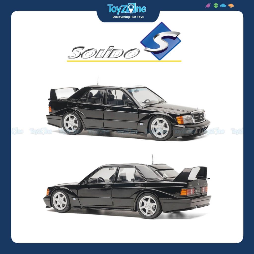 Mô hình xe Mercedes-Benz 190E ( W201 ) EVO II 1990 1:18 SOLIDO