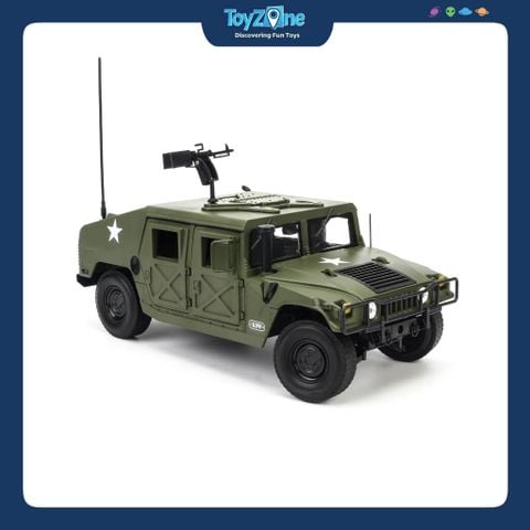 Mô hình xe quân sự Hummer Humvee Battlefield Vehicle Military 1:18 KDW