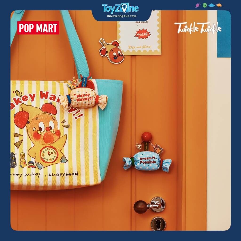 Mô hình Blind box móc khóa Twinkle Twinkle Be A Little Star ( Hãy Là Một Ngôi Sao Nhỏ ) Series Mini Bag Pendant POP MART