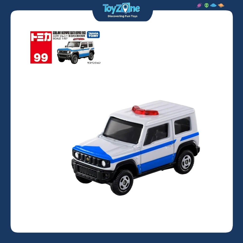 Mô hình xe cứu hộ Suzuki Jimny Multipurpose Disaster Response Vehicle No.99-11 TOMICA