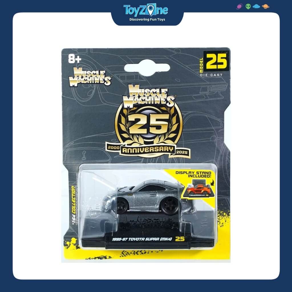 Mô hình xe Toyota Supra MK4 1995 Muscle Machines 25th Anniversary 1:64 MAISTO