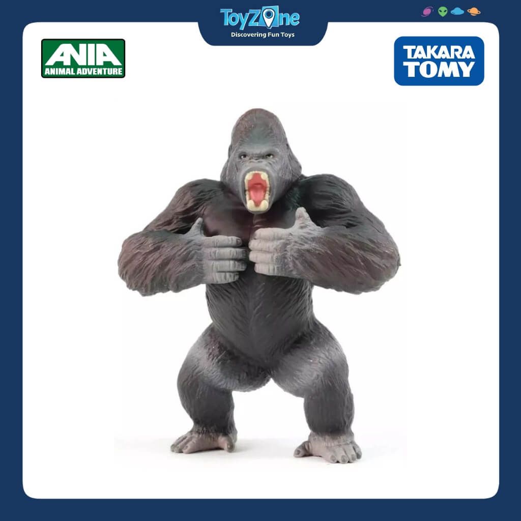 Mô hình đồ chơi Động Vật Khỉ Đột ANIA AS-36 Gorilla ( Wild ver. ) TAKARA TOMY