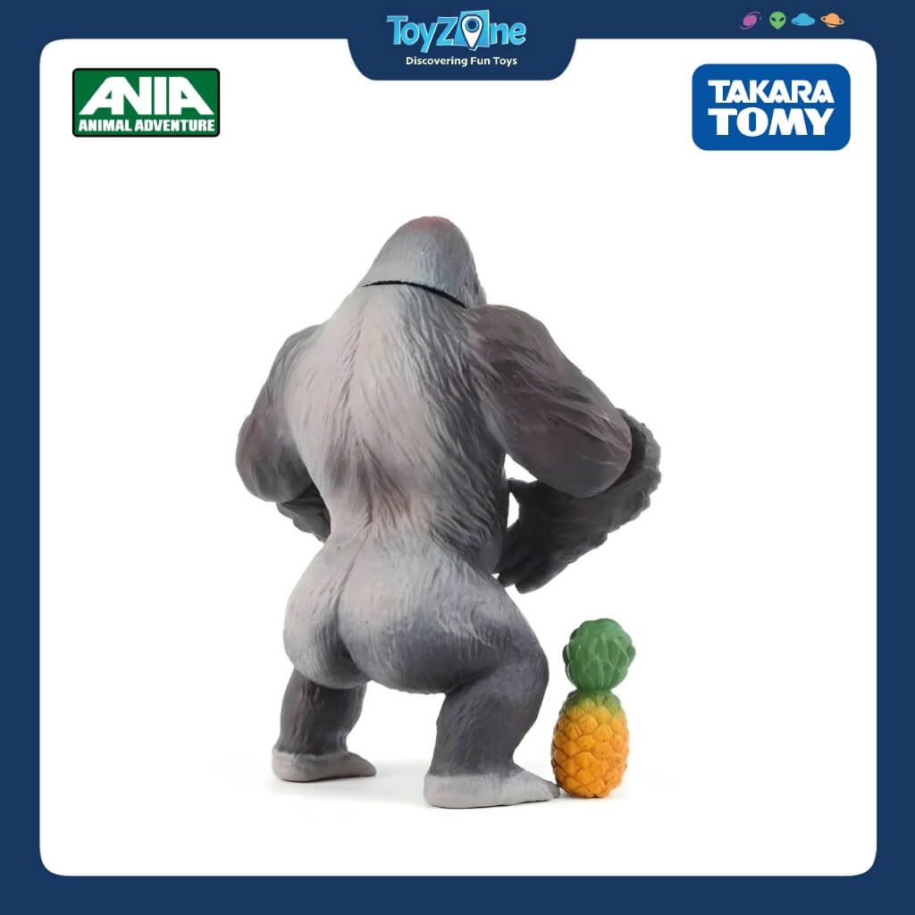 Mô hình đồ chơi Động Vật Khỉ Đột ANIA AS-36 Gorilla ( Wild ver. ) TAKARA TOMY