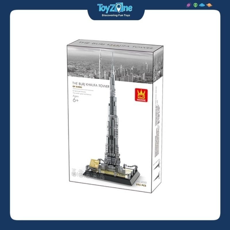 Bộ đồ chơi lắp ráp mô hình Công Trình Kiến Trúc Wange