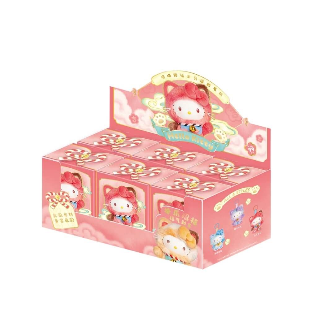 Mô hình đồ chơi Blind box Hello Kitty Style Meow Blessing Series Plush Relaxing Toy Mini MOETCH