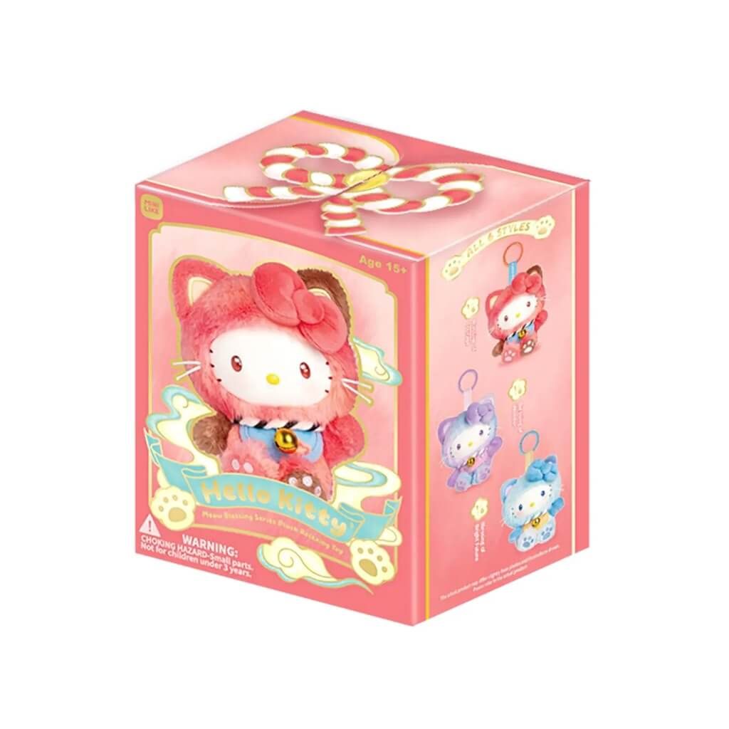 Mô hình đồ chơi Blind box Hello Kitty Style Meow Blessing Series Plush Relaxing Toy Mini MOETCH