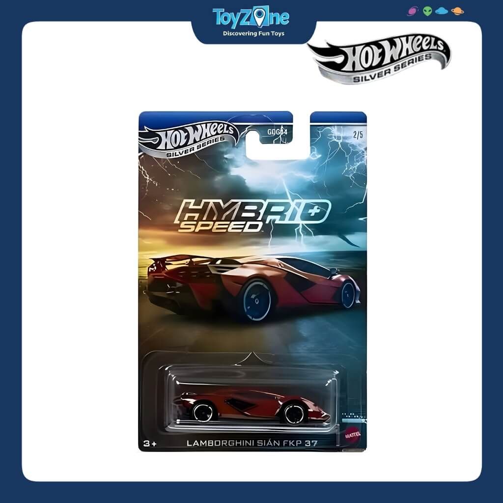 Mô hình xe Hot Wheels Silver Series Hybrid Speed chính hãng