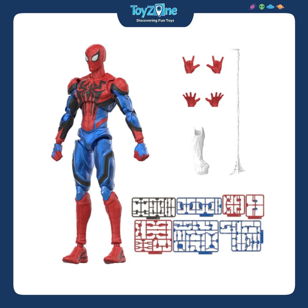 Mô hình lắp ráp Marvel Rivals-Champion Class 06 Spider Man EM12 BLOKEES