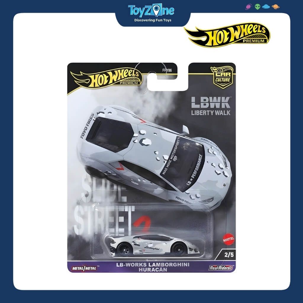 Mô hình xe Hot Wheels Premium 2024 Slide Street 2 chính hãng