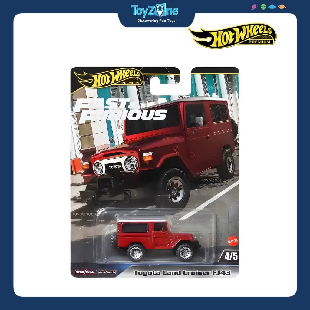 Mô hình xe Hot Wheels Premium Fast And Furious Series chính hãng