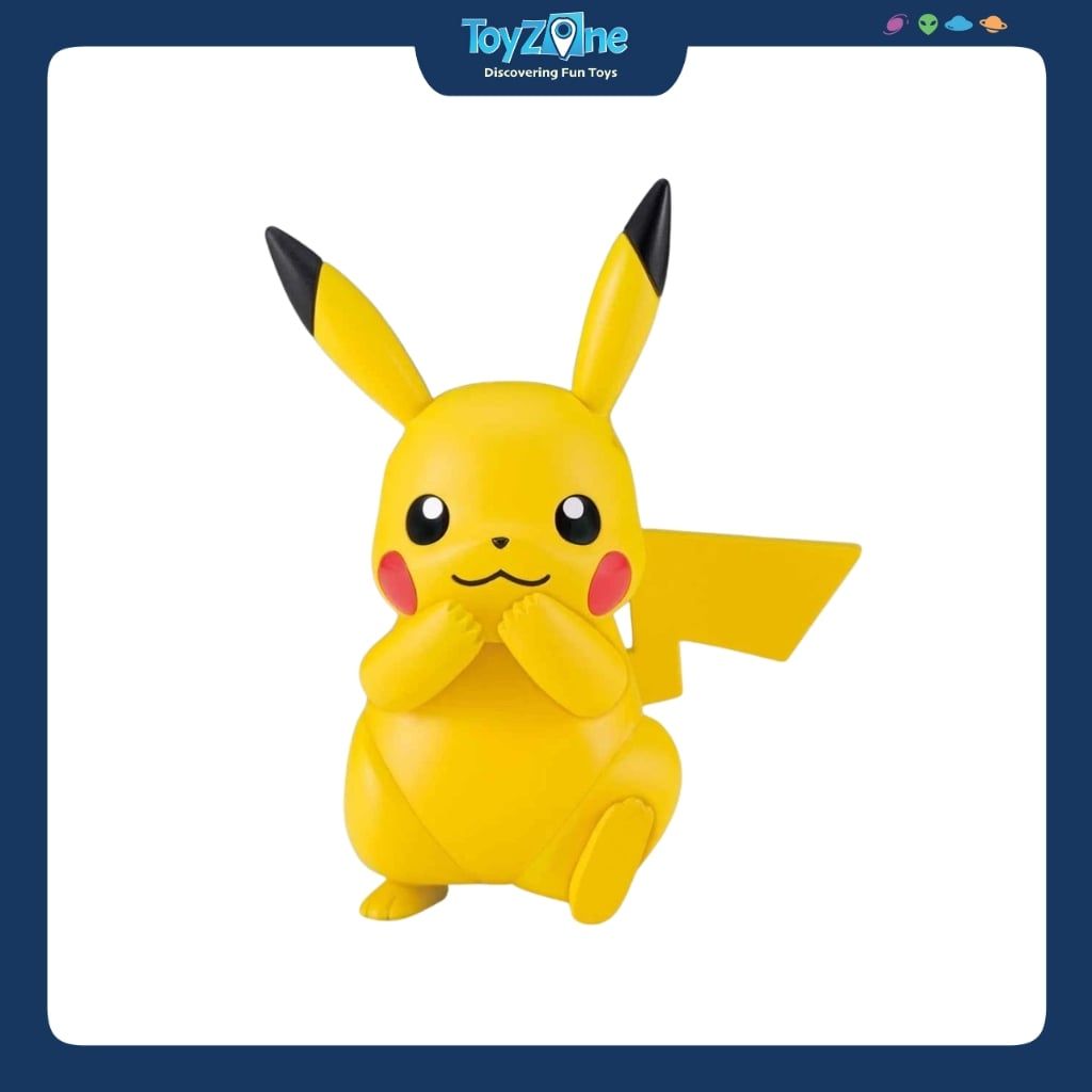 Mô hình lắp ráp Pokemon Plamo Collection Select Series Plastic Model Kit BANDAI