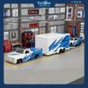 Mô hình xe vận chuyển Chevrolet 1500 1987 + Subaru BRZ 2019 Design Team Hauler 1:64 MAISTO