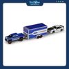 Mô hình xe vận chuyển Ford F150 SVT Raptor 2021 + Ford SVT Cobra 1993 Design Team Hauler 1:64 MAISTO