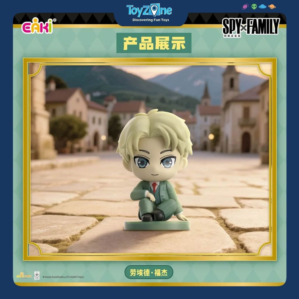 Mô hình Blind box Spy x Family Play House Sit-Sit Series EAKI