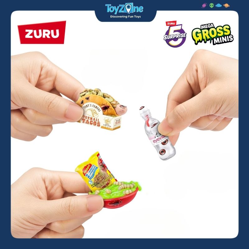  Mô hình đồ chơi Blind box 5 Surprise Mega Gross Minis ZURU TOYS 