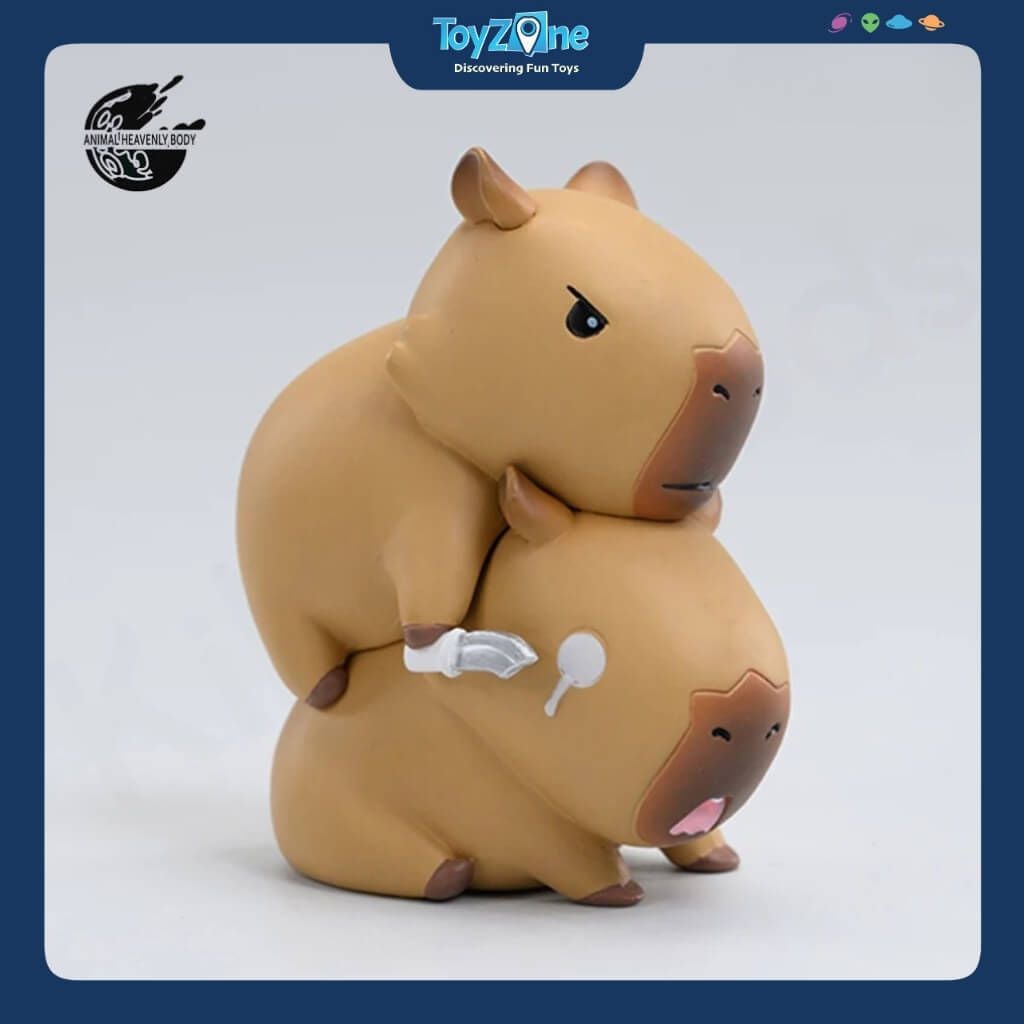 Mô hình đồ chơi Blind Box Capybara Series 2 ANIMAL HEAVENLY BODY