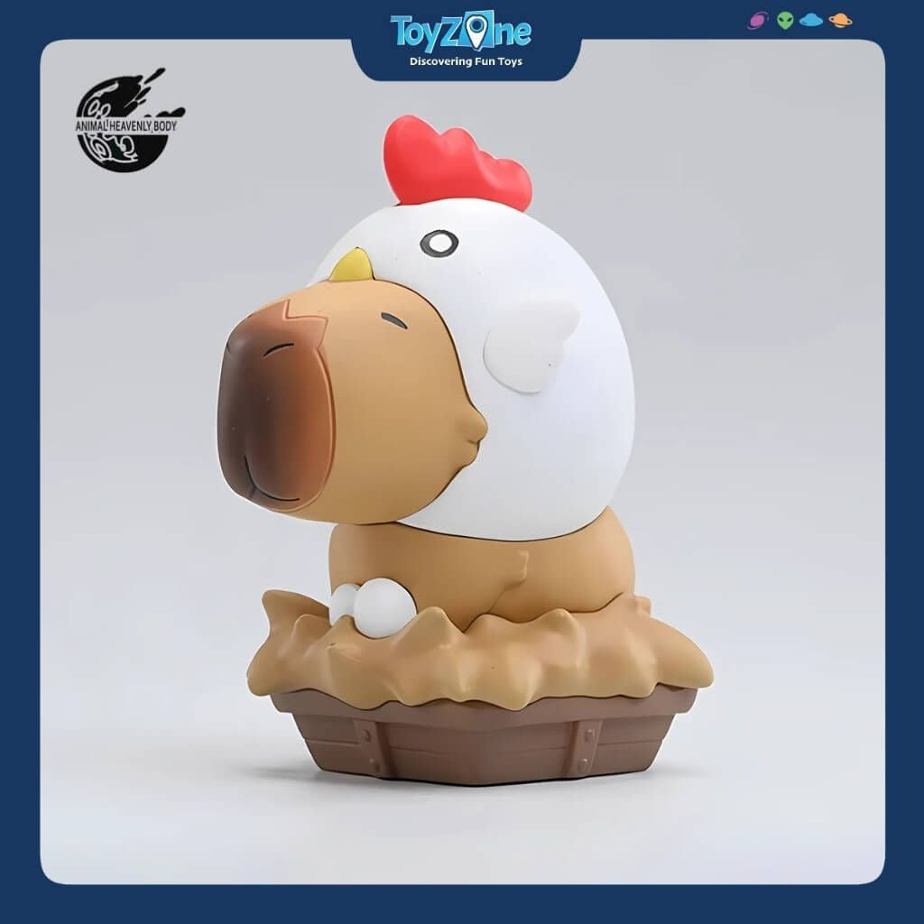 Mô hình đồ chơi Blind Box Capybara Series 2 ANIMAL HEAVENLY BODY