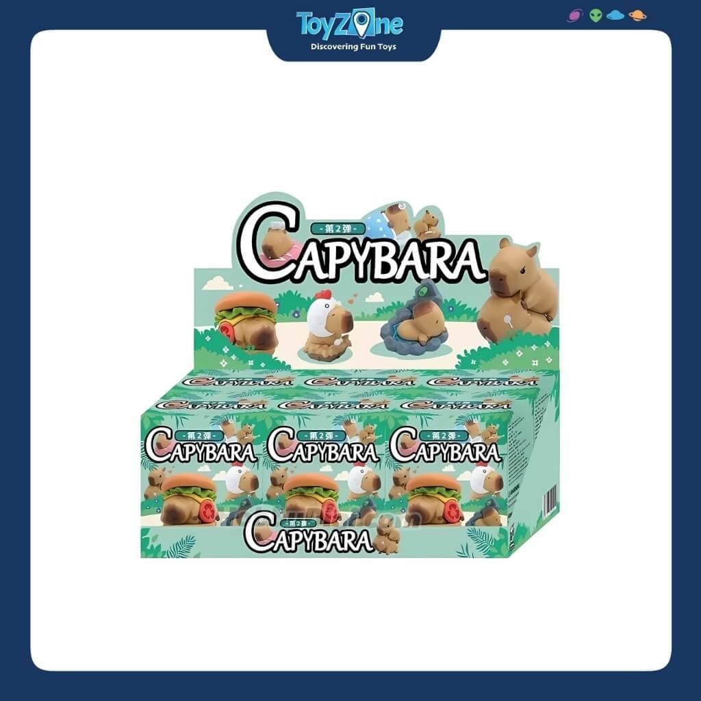 Mô hình đồ chơi Blind Box Capybara Series 2 ANIMAL HEAVENLY BODY