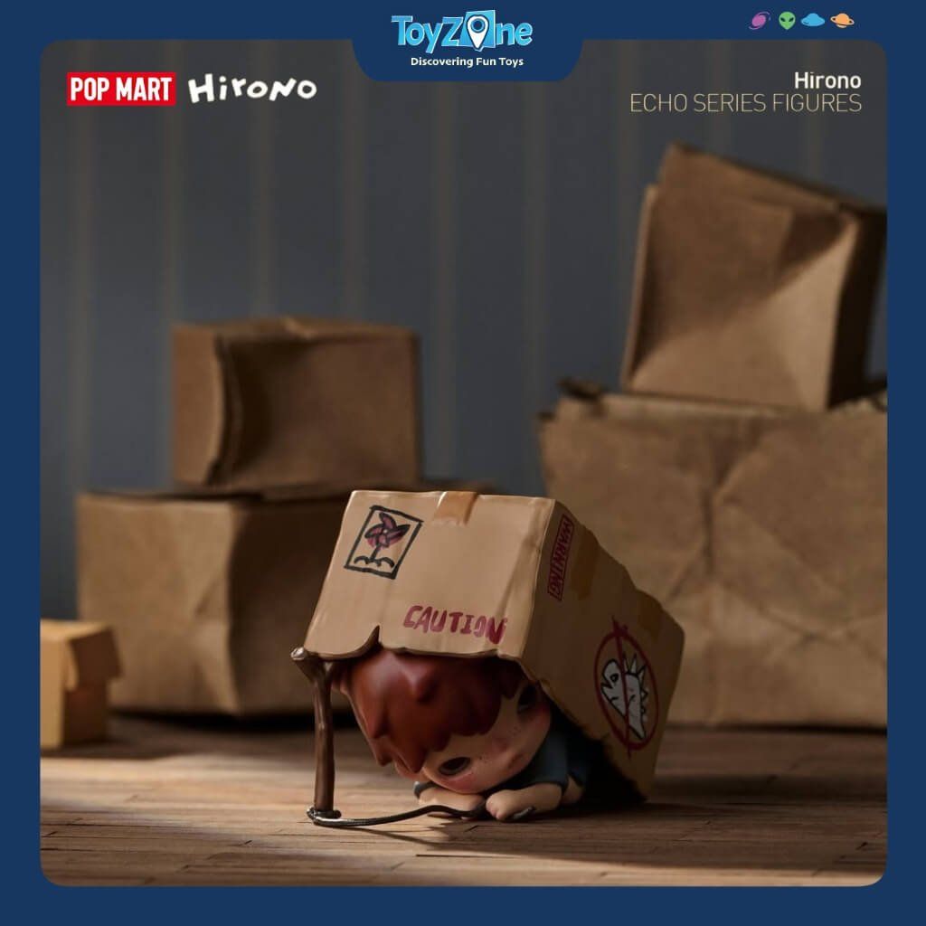 Mô hình đồ chơi Blind Box Hirono Echo ( Nội Tâm Hirono ) Series Figures POP MART