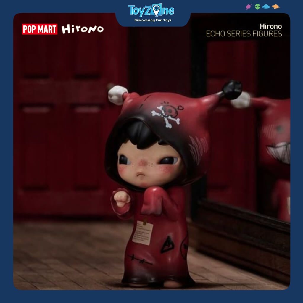 Mô hình đồ chơi Blind Box Hirono Echo ( Nội Tâm Hirono ) Series Figures POP MART