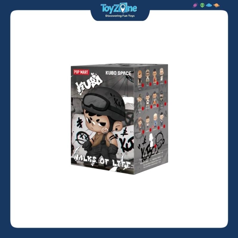  Mô hình đồ chơi Blind box KUBO Walks of Life (Những Lối Đi Cuộc Sống Của KuBo) POP MART 