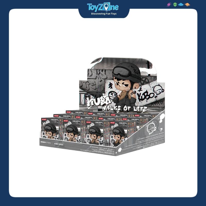  Mô hình đồ chơi Blind box KUBO Walks of Life (Những Lối Đi Cuộc Sống Của KuBo) POP MART 