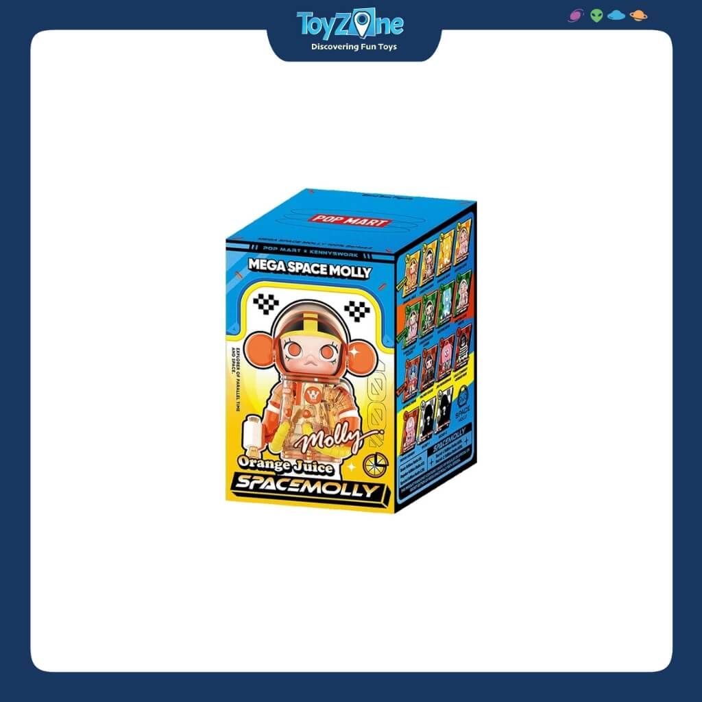Mô hình đồ chơi Blind box Mega Space Molly 100% Series 4 POP MART
