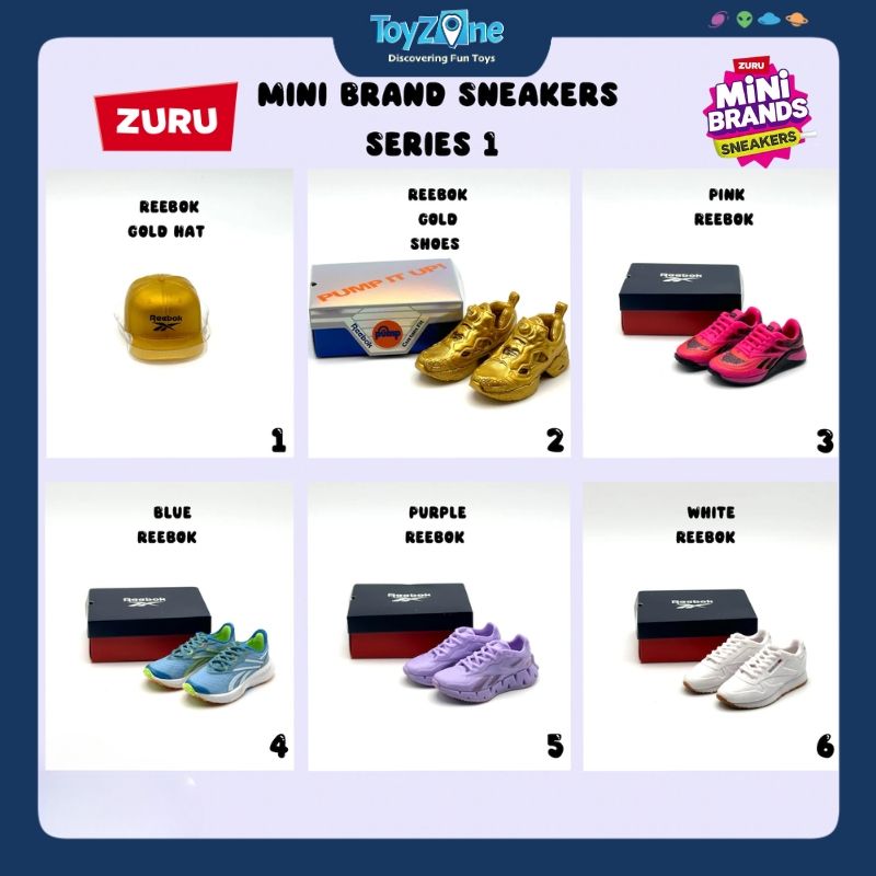 Mô hình đồ chơi Blind box Mini Brands Sneaker ZURU TOYS