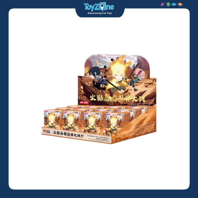 Mô hình đồ chơi Blind box Naruto Ninkai Taisen Series (Đại Chiến Thế Giới Ninja) POP MART