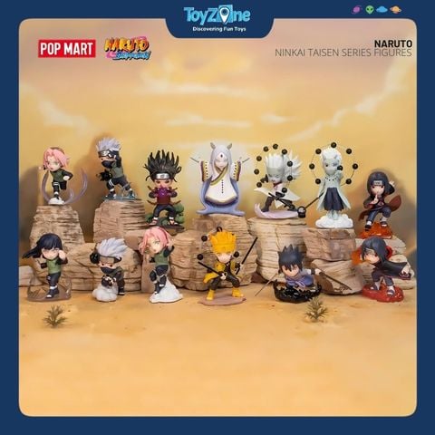 Mô hình đồ chơi Blind box Naruto Ninkai Taisen Series (Đại Chiến Thế Giới Ninja) POP MART
