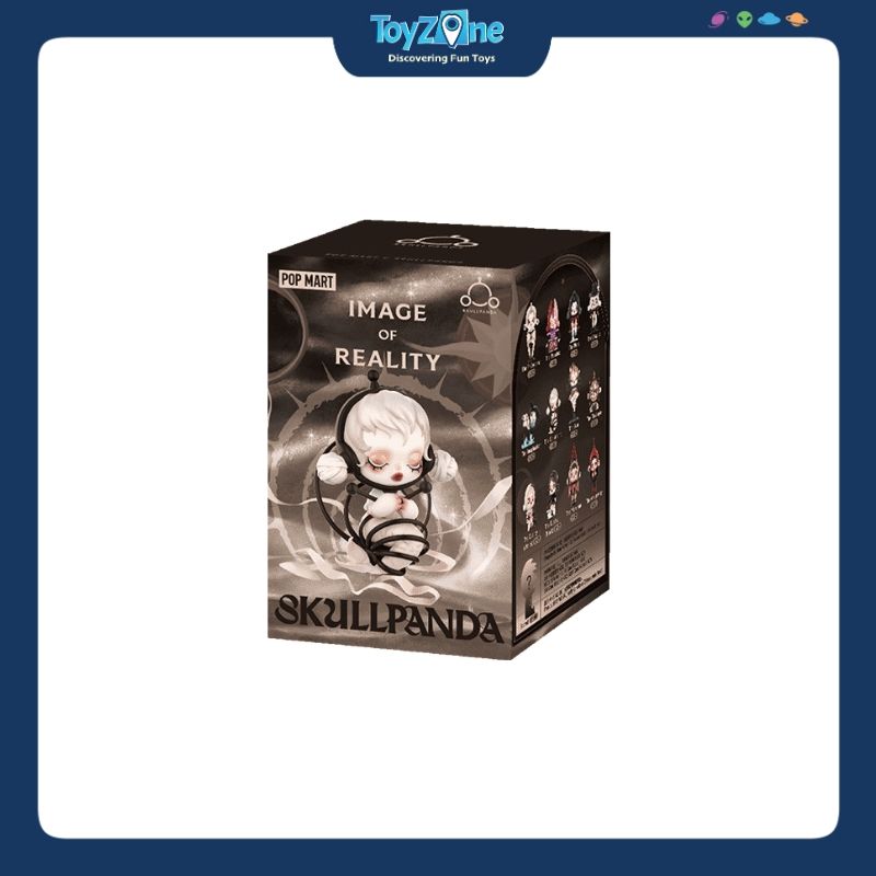 Mô hình đồ chơi Blind box Skull Panda Image Of Reality ( Hình Ảnh Thực Tại ) POP MART