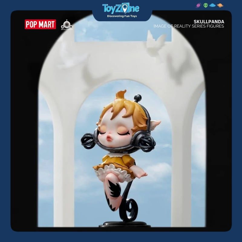 Mô hình đồ chơi Blind box Skull Panda Image Of Reality ( Hình Ảnh Thực Tại ) POP MART