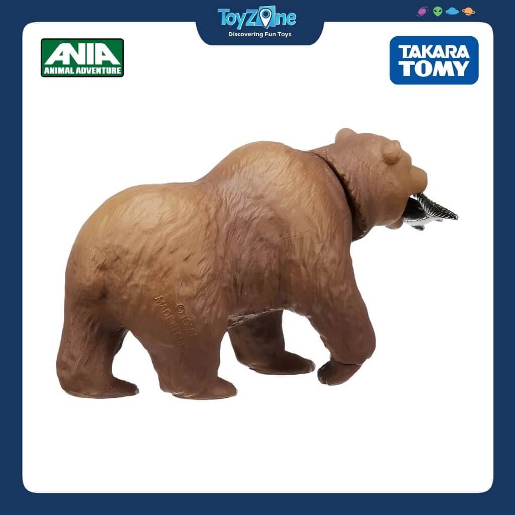 Mô hình đồ chơi Động vật Gấu Nâu ANIA AS-25 Brown Bear TAKARA TOMY