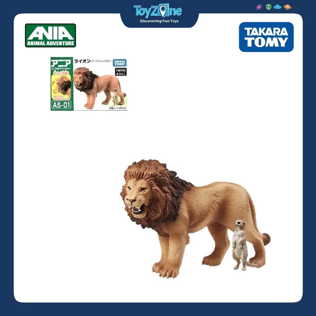 Mô hình đồ chơi Động vật Sư Tử ANIA AS-01 Lion TAKARA TOMY