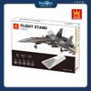 Mô hình đồ chơi lắp ráp giá đỡ trưng bày máy bay WANGE
