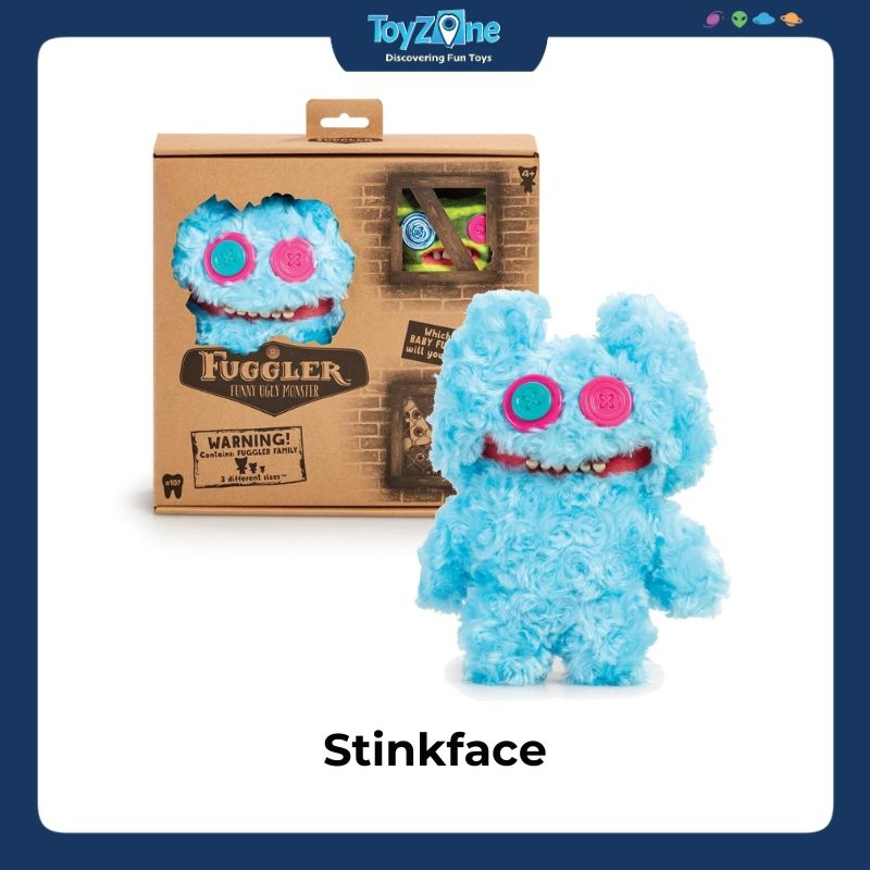  Mô hình đồ chơi sưu tầm Fuggler Fugg Family ( Gia Đình Quái Vật Fuggler ) ZURU TOYS 