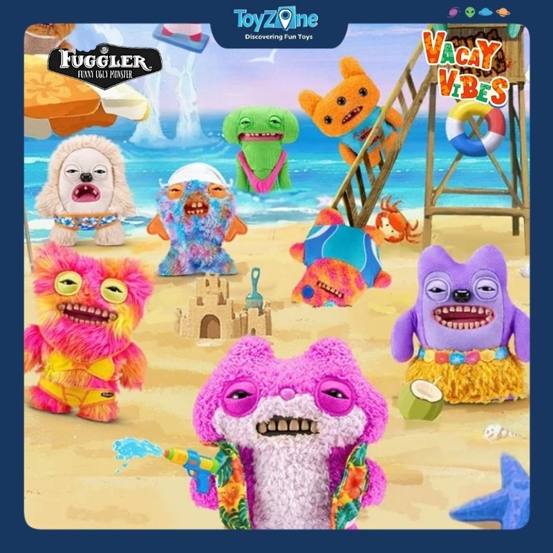 Mô hình đồ chơi sưu tầm Fuggler Vacay Vibes 9inch ZURU TOYS