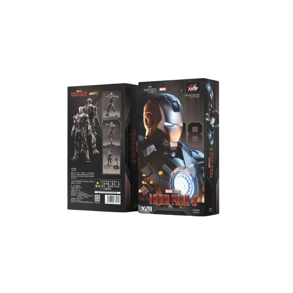 Mô hình Iron Man Mark 18 ( MK18 ) Casanova 1:10 ZD TOYS