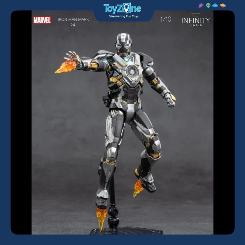 Mô hình Iron Man Mark 24 ( MK24 ) Tank 1:10 ZD TOYS