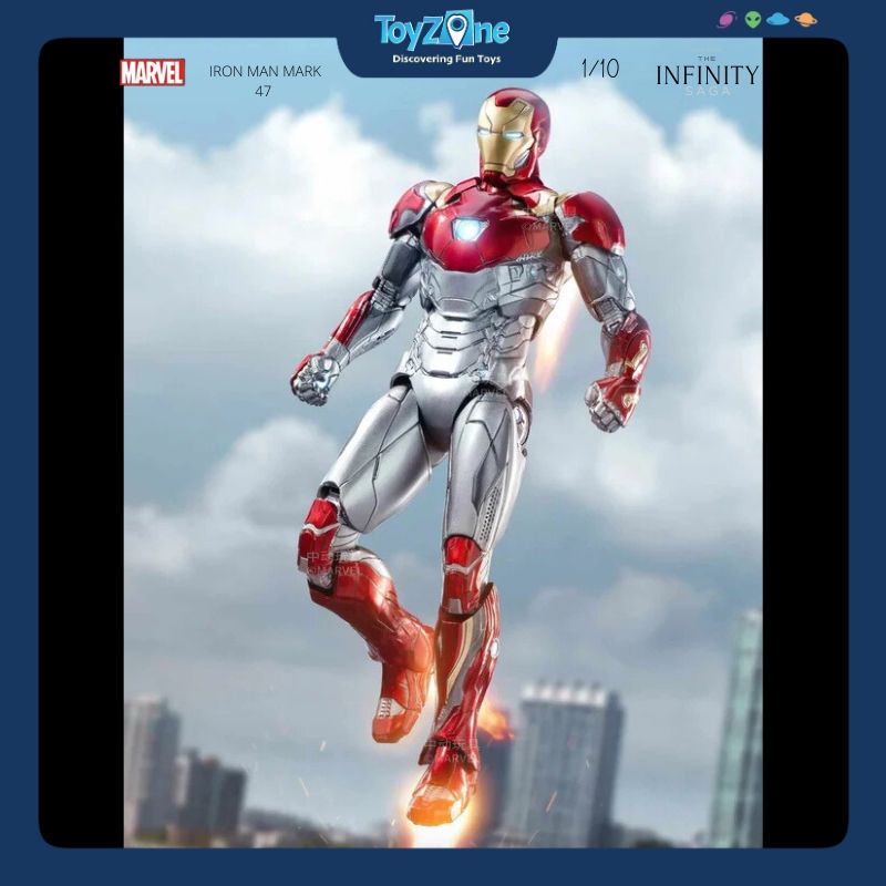  Mô hình Iron Man Mark 47 ( MK47 ) Prodigal Son 1:10 ZD TOYS 