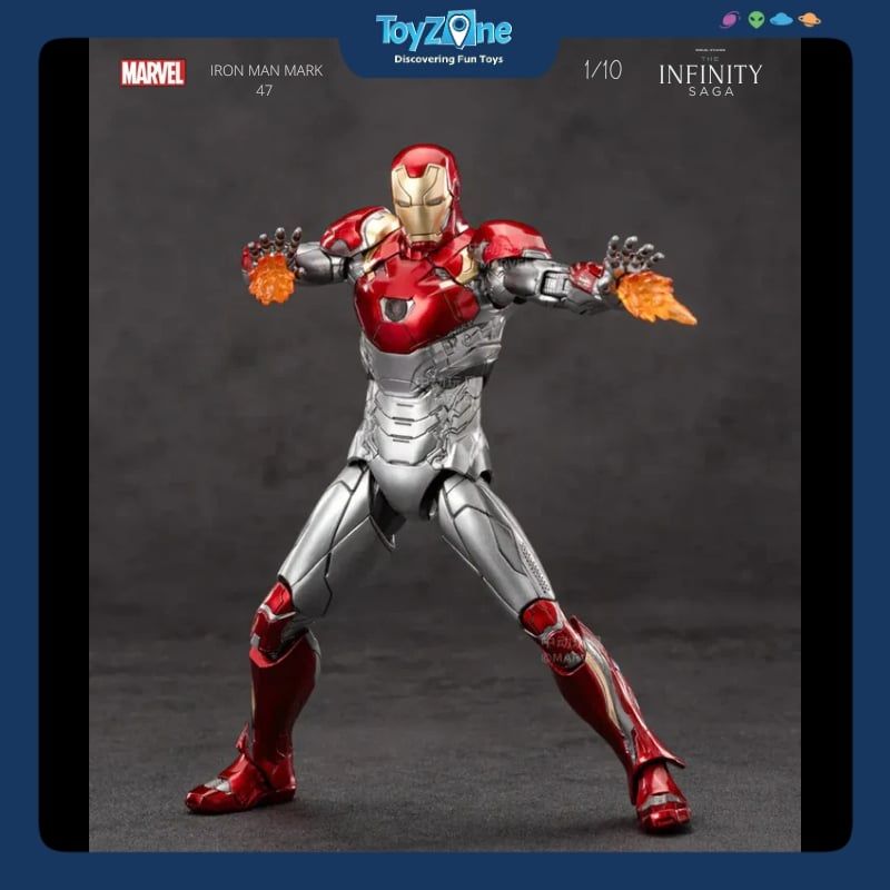  Mô hình Iron Man Mark 47 ( MK47 ) Prodigal Son 1:10 ZD TOYS 