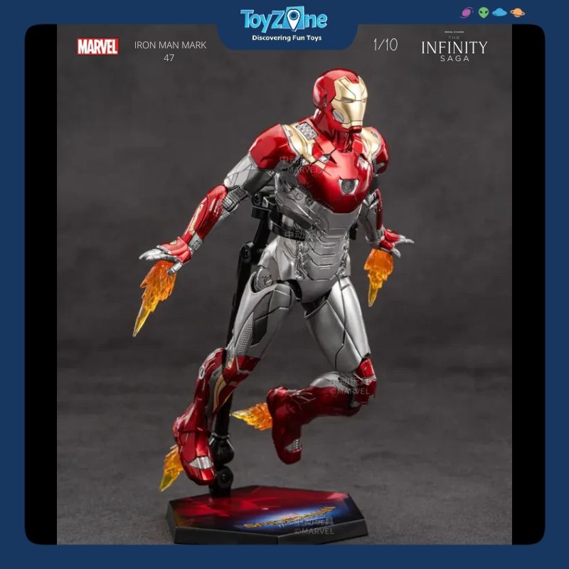  Mô hình Iron Man Mark 47 ( MK47 ) Prodigal Son 1:10 ZD TOYS 